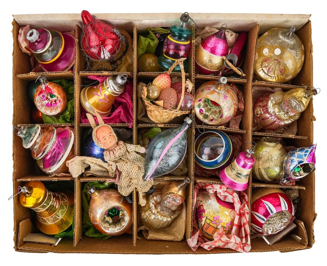 Early Blown Glass Christmas Ornaments (1 of 1)