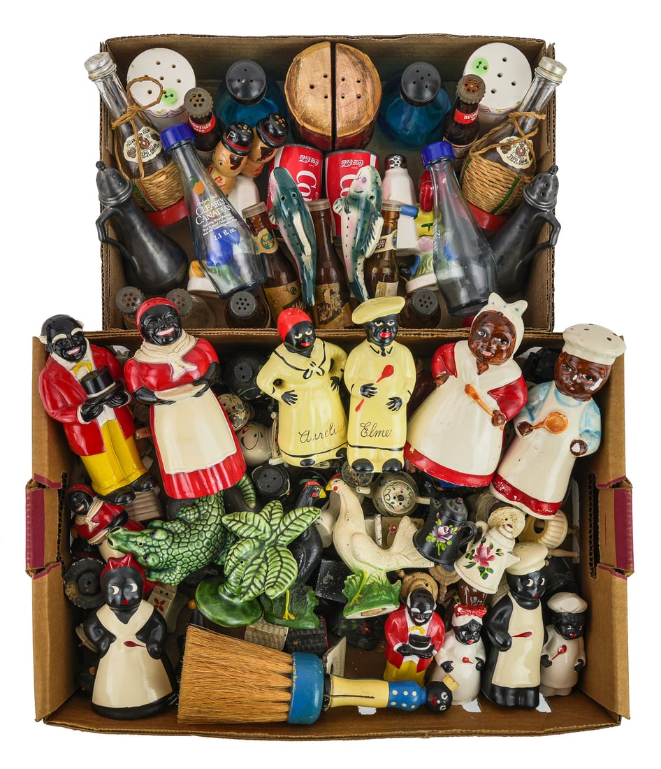 Vintage Salt and Pepper Shakers, Black Americana (1 of 3)