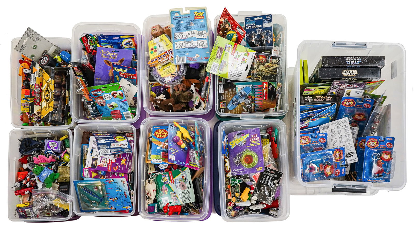 Collection of Key Chains and Fobs incl. Star Wars (1 of 10)