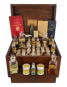 19th c Ship's Doctor Medicine Chest