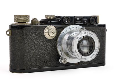 Leica III Model F Camera with Black Body