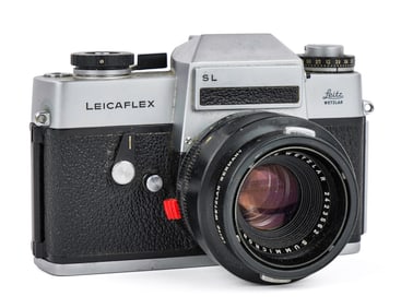 Leicaflex SL Camera with Lenses, Case