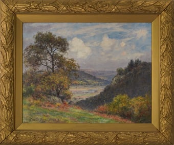 Josiah Clinton Jones (WL 1848-1936) Pastoral Landscape