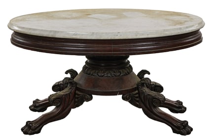 Empire Marble Top Coffee Table