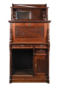 Aesthetic Movement Drop Front Desk