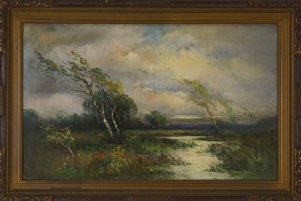 19th c Pastel signed Willis