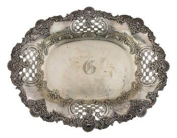 Tiffany and Co. Sterling Silver Bread Dish