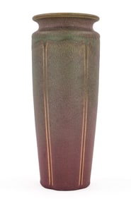 Marblehead Blue Glazed Art Pottery Vase