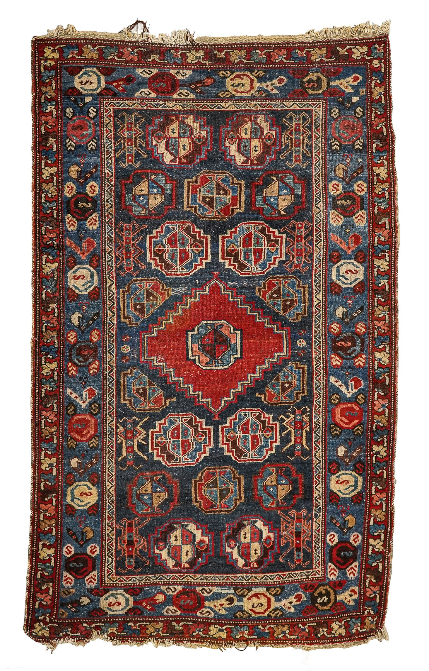 Late 19th c Kurdish Area Rug (1 of 4)