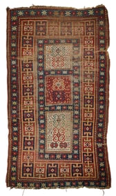 Early 20th c Kazak Area Rug