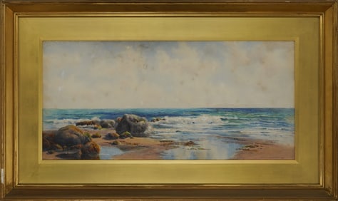 Alexander Y Whishaw (EN 1870-1946) Seascape