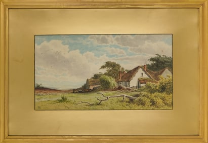 Henry Hilton (EN 19th c )Pastoral Scene