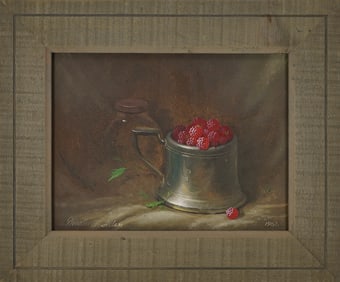 Donald F Allen (Am 1909-1993) Flagon of Raspberries