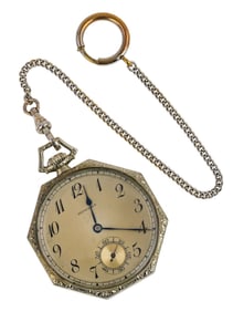 14k Howard 21 Jewel Pocket Watch