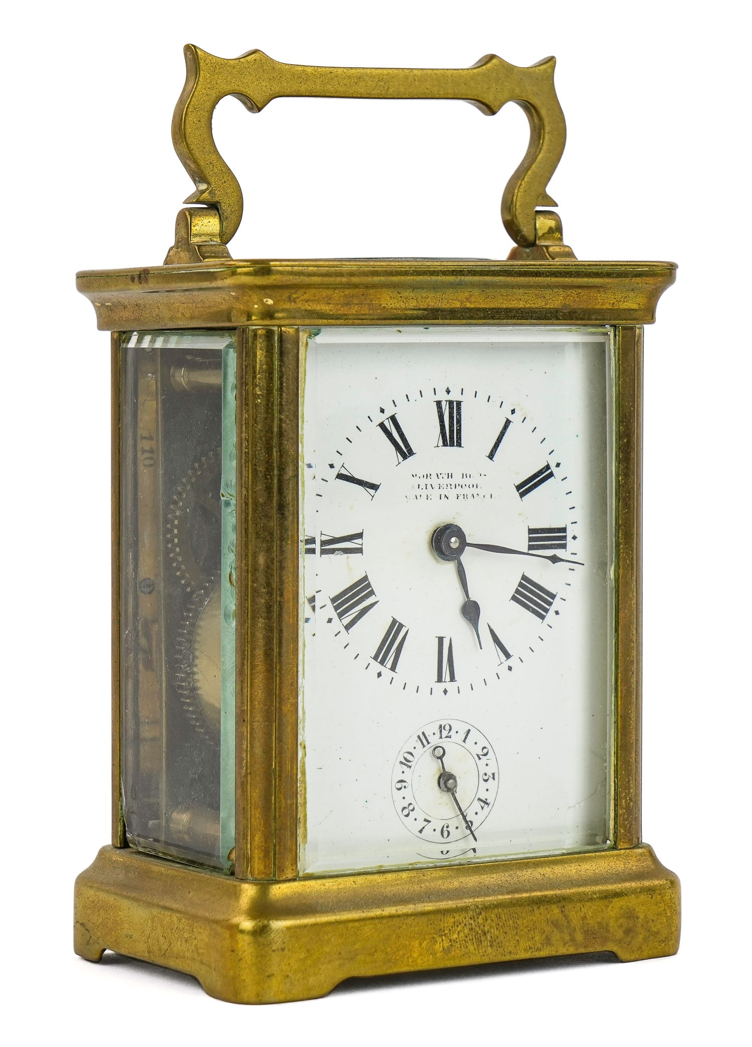French Carriage Clock with Bell strike (1 of 8)