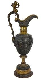 Large Bachanalian Garniture Ewer