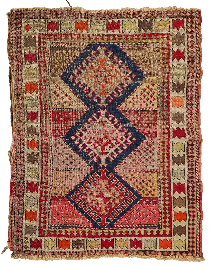Late 19th c Persian Area Rug (1 of 4)