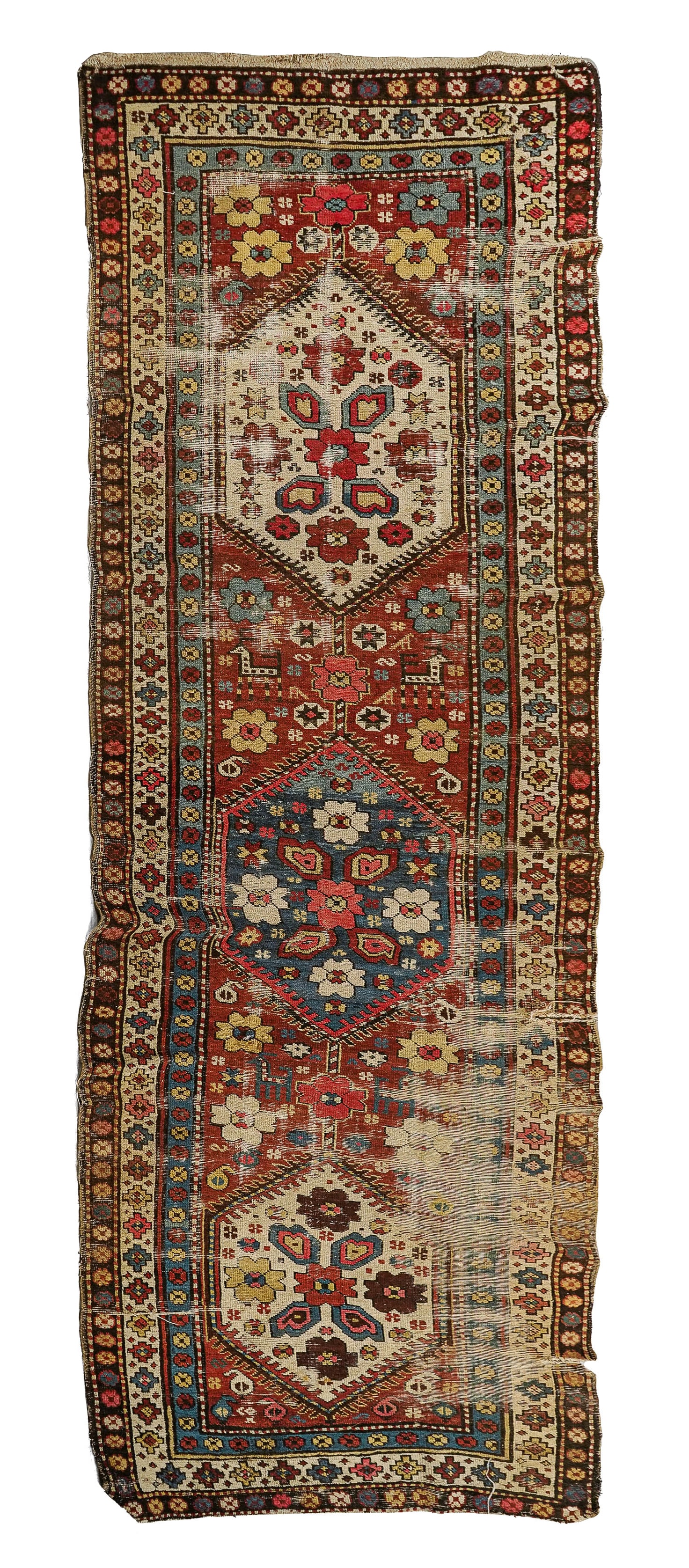 Late 19th c Persian Tribal Runner (1 of 6)