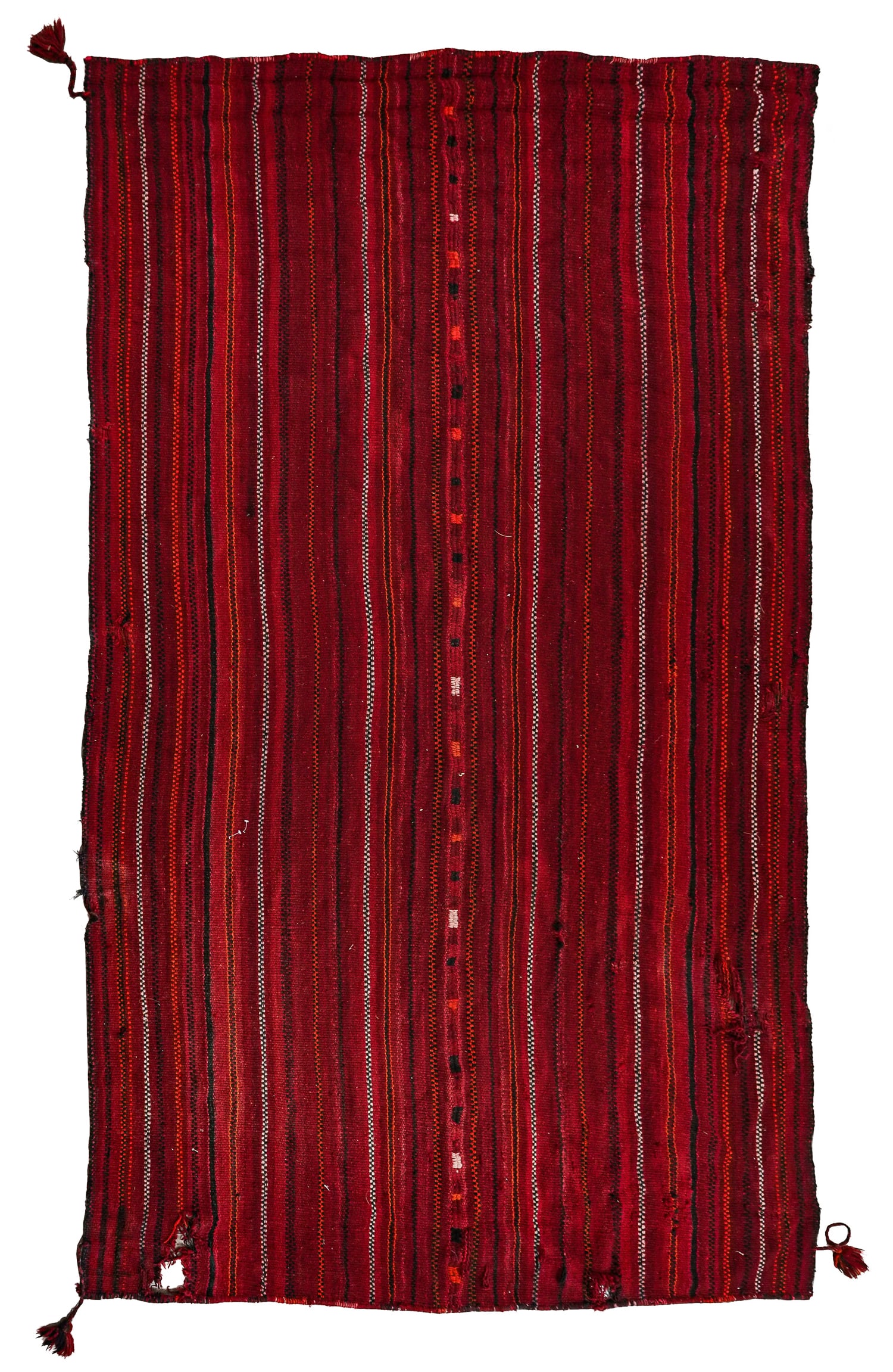 Late 20th c Moroccan Blanket or Rug (1 of 5)