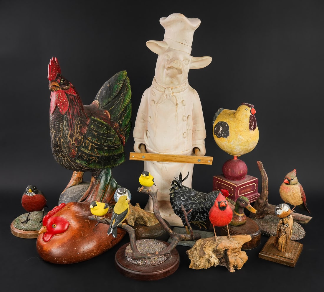 Collection of Bird Carvings (1 of 5)