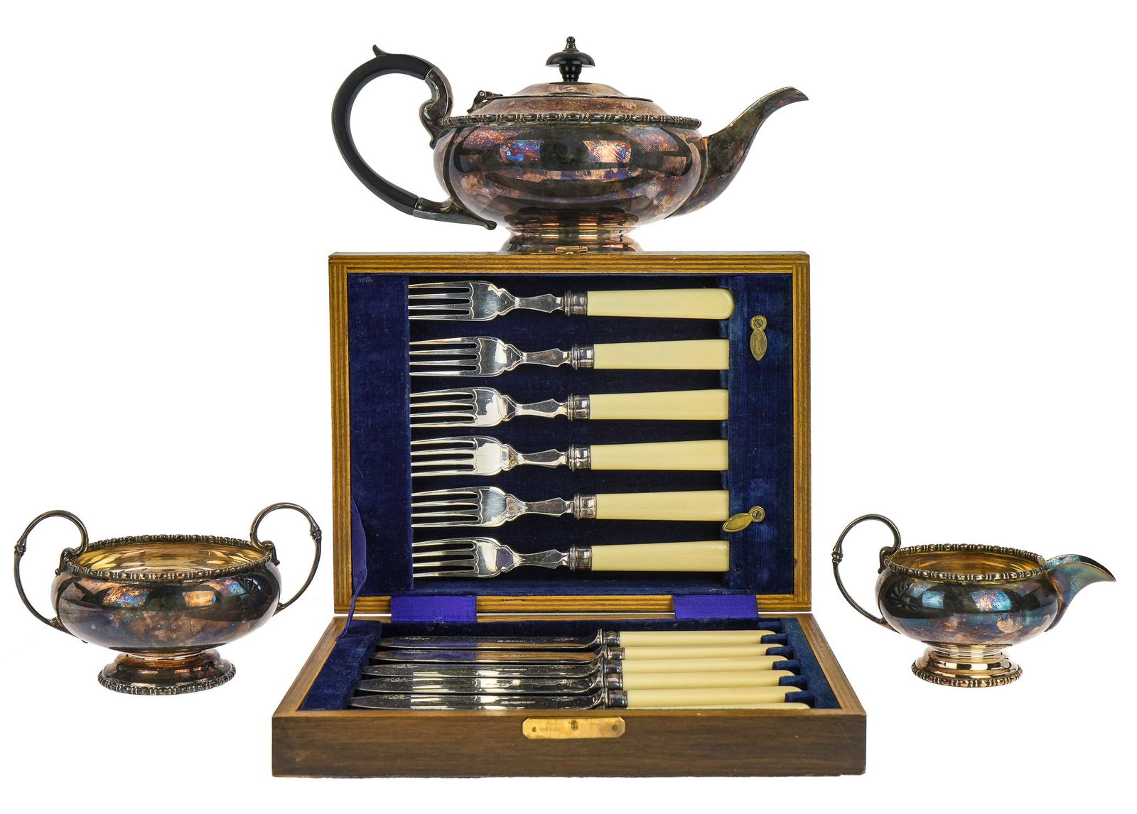 Mother of Pearl Cutlery, Silver Plated Flatware (1 of 3)