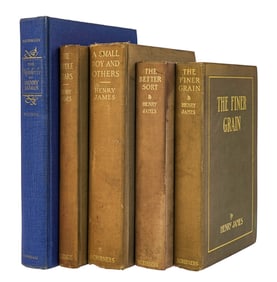 5 Henry James  1st. Ed. Novels