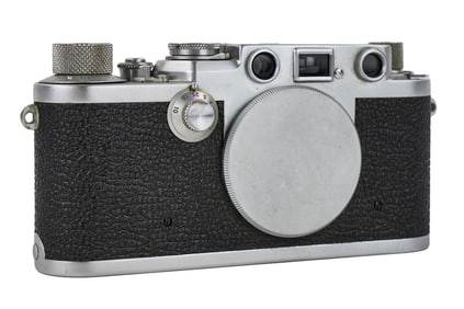 Leica III Model F Camera w/ Red Dial
