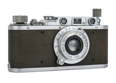 Leica II Model D Camera w/ Elmar 3.5 50 mm Lens