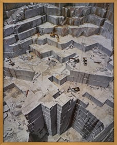 Edward Burtynsky (AM 1955-) Iberia Quarries #3 Cochico Colorado