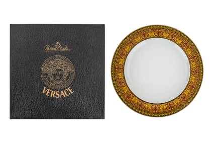 6 Versace by Rosenthal Medusa Luncheon Plates