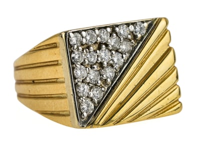 Men's 14k Diamond Ring