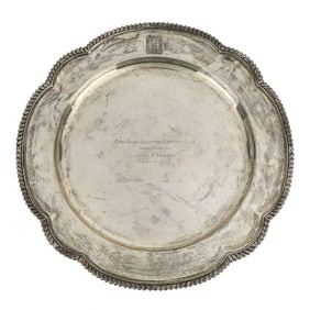 Sanborns Mexico Sterling Presenation Charger
