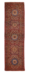 Turkish Memluk Wool & Silk Runner