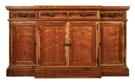 Custom Cherry Credenza