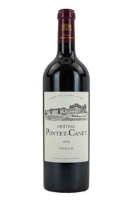 9 Bottles 2005 Chateau Pontet-Canet Red Wine