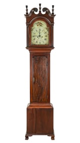 Patrick Galbreath Phila Chippendale Tall Case Clock