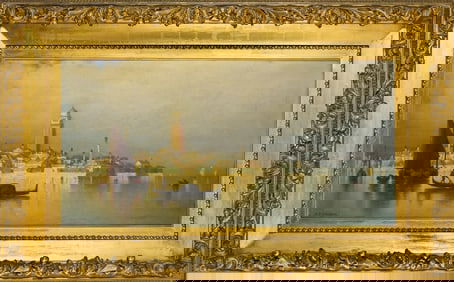 Andrew Fisher Bunner (AM 1841-1897) Ile di Murano Venice