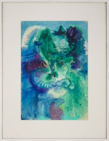 Julio Granda (AM 1931-) Watercolor