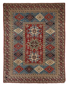 Late 20th c Kazak Style Main Carpet