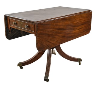 English Regency Mahogany Breakfast Table