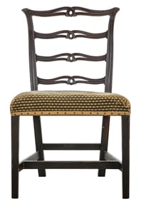 AM Chippendale Ribbon Back Side Chair