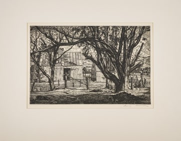 Luigi Lucioni (VT 1900-1988) Pattern of the Trees