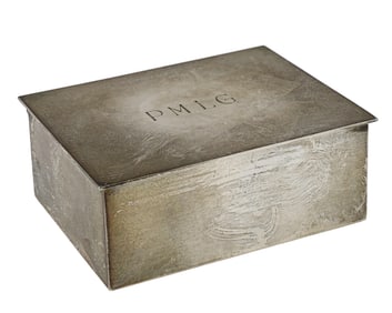 Tiffany and Co. Sterling Silver Desk Box