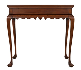 Bench Made Maple Queen Anne Tea Table