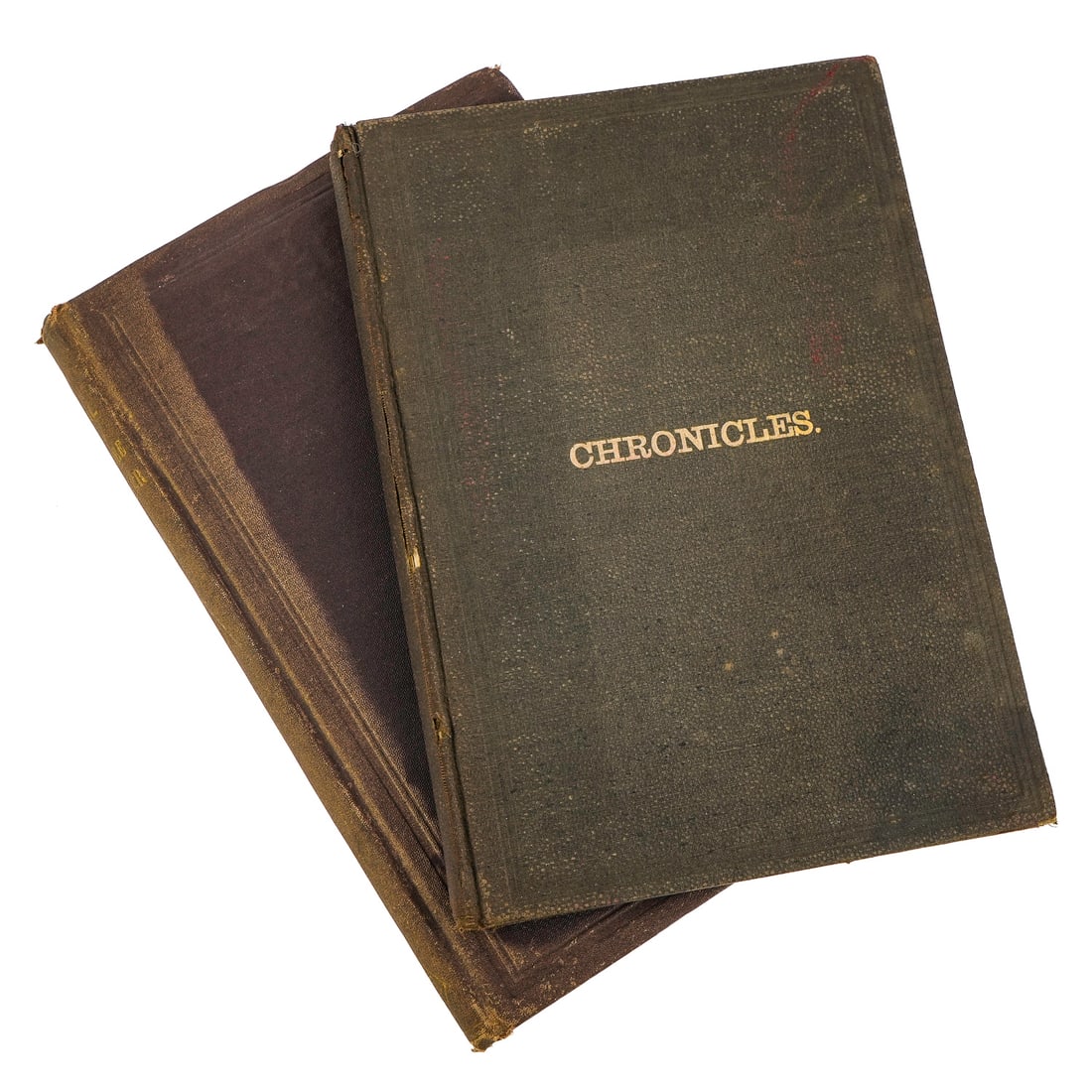1855 Anti-slavery Trial of Theodore Parker, 1876 Prophet James: 1855 "Trial of Theodore Parker for the Misdemeanor of a Speech in Faneuil Hall against Kidnapping" anti-slavery autobiographical book published for the author, brown cloth, sold with 1876 Prophet Jame