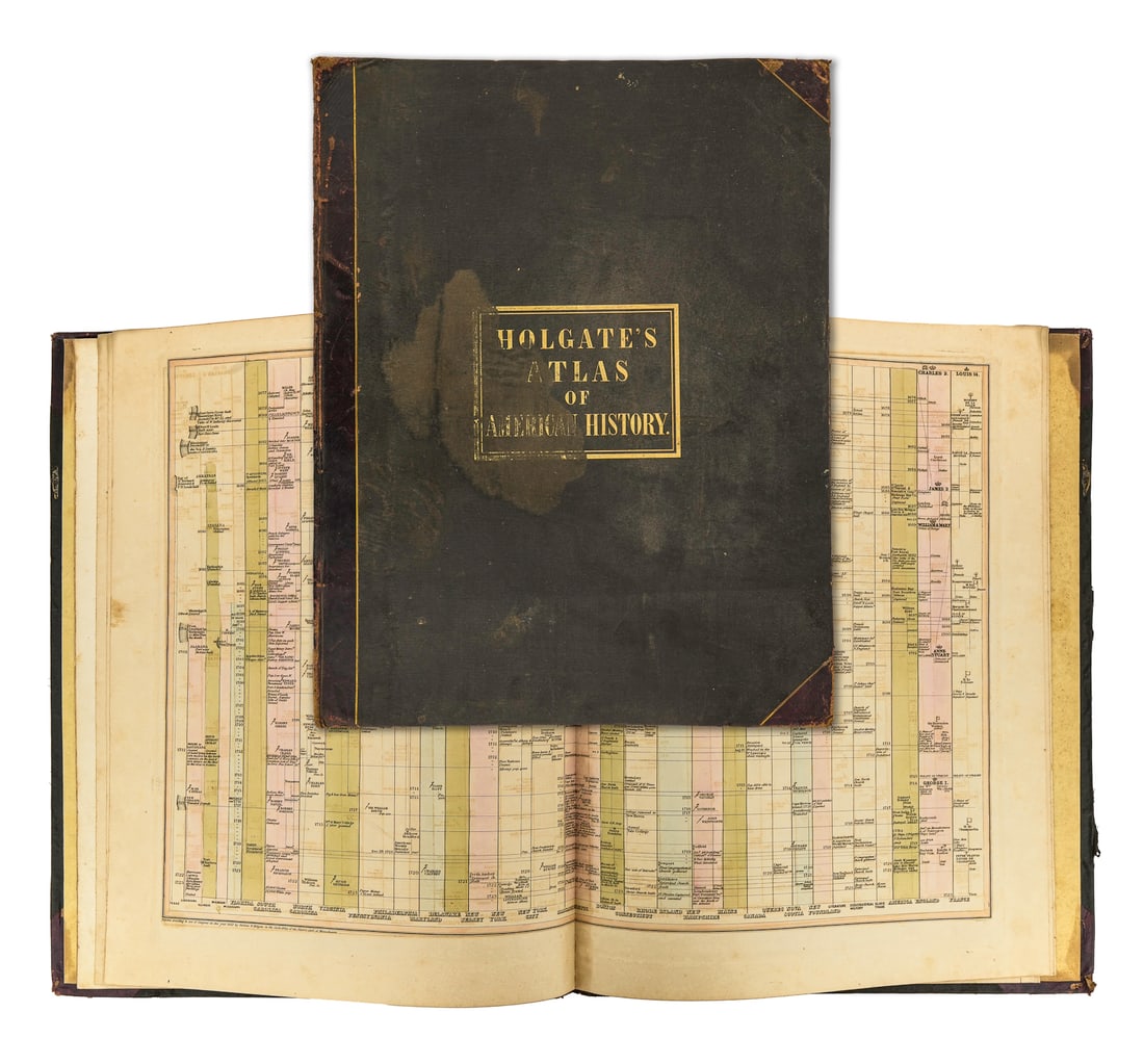 1842 Jerome Holgate Atlas of American History (1 of 12)
