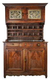 Late 18th c French Step-back cupboard