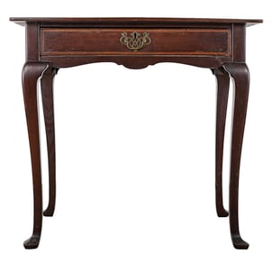 George III English Mahogany Tea Table