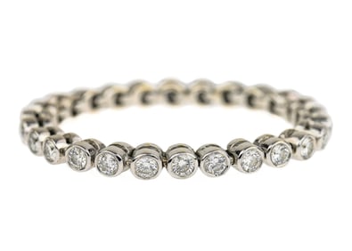 Chain Diamond Eternity Band