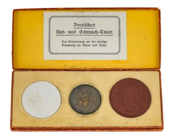 Post WWI German Notgeld and Mock Thaler